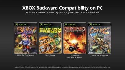 Xbox lança programa de retrocompatibilidade de games clássicos no PC, com 4 games já disponíveis