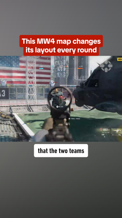Call of Duty MW4's New Kill Block Map Always Changes
