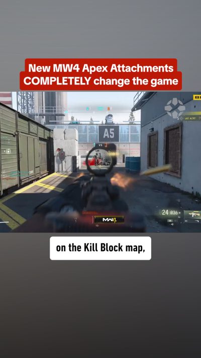 Everything You Need To Know About MW4's New Apex Attachments