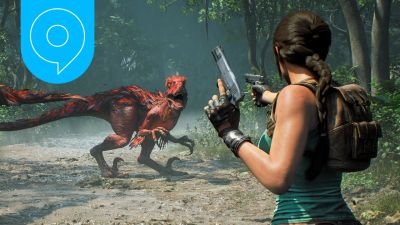 How Tomb Raider: Legacy of Atlantis Revamps the Iconic T-Rex Fight | gamescom 2026