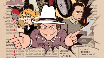 American Caper From Absurd Ventures' Dan Houser Is Getting a Double-Sized Season Finale Issue #12 - Exclusive | Comic Con 2026