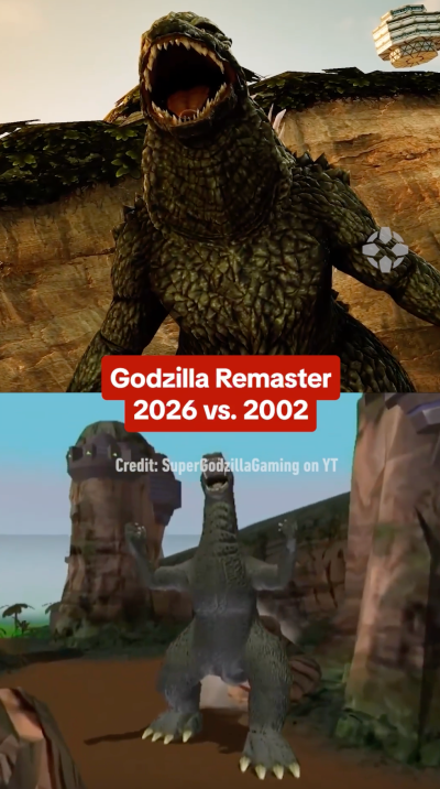 Godzilla: Destroy All Monsters Melee (2026 vs. 2002)
