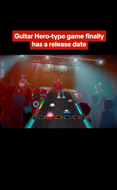 Guitar Hero-type Game Finally Has a Release Date