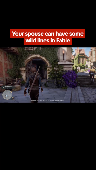 Your Spouse Can Have Some Wild Lines in Fable