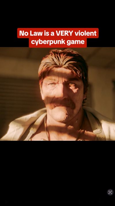 No Law is a VERY Violent Cyberpunk Game
