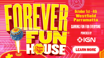 IGN Australia and Chupa Chups to Host a Retro Gaming ‘Fun House’ Activation at Westfield Parramatta This October