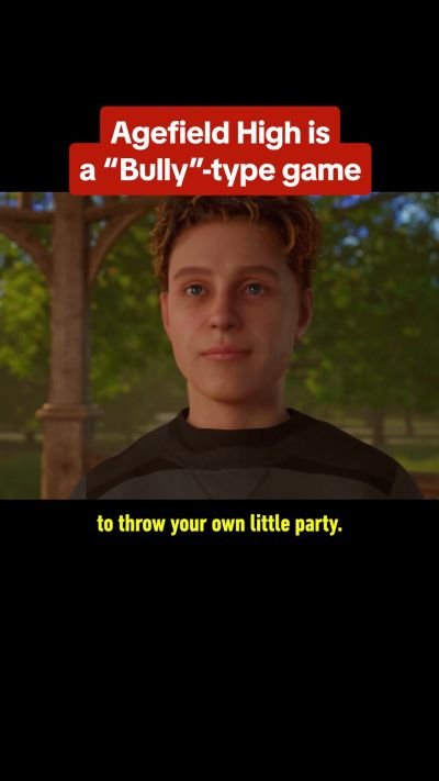 Agefield High Is A "Bully"-Type Game