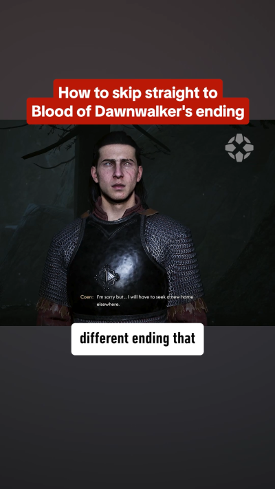 How to Skip Straight to the Secret Ending in Blood of Dawnwalker