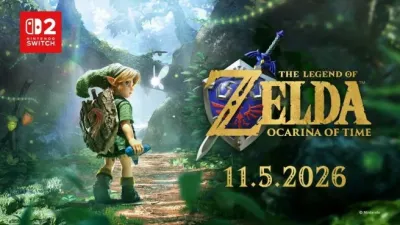 Remake de Zelda: Ocarina of Time chega em 5 de novembro, com dublagem em português, controle de ocarina e Switch 2 temático
