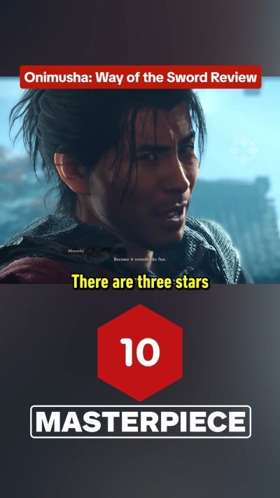 Onimusha: Way of the Sword is a Masterpiece