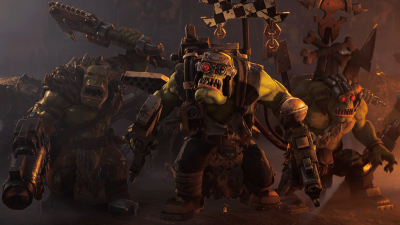 Warhammer 40,000: Dawn of War 4 - Official '1v1 Annihilation Orks vs Necrons' Gameplay Overview