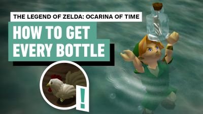 The Legend of Zelda: Ocarina of Time - All Bottle Locations