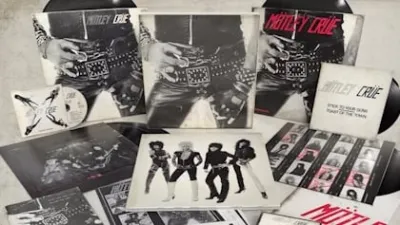 Mötley Crüe anuncia box deluxe de Too Fast For Love para celebrar os 45 anos de legado do clássico