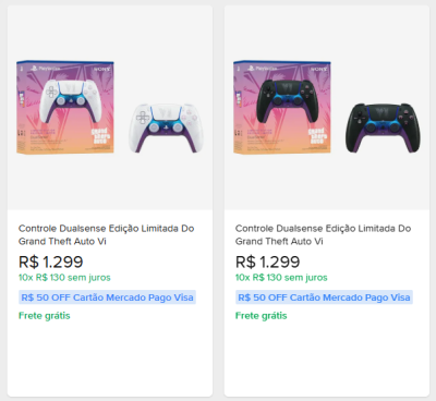 Cambistas já estão revendendo DualSense de GTA VI a preços exorbitantes