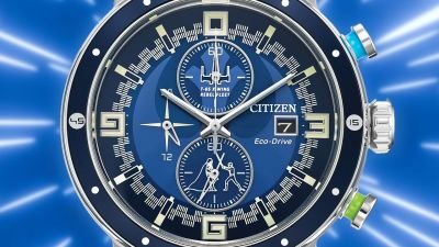 Save 45% Off Citizen's Star Wars Themed Eco-Drive Chronograph Men's Watches