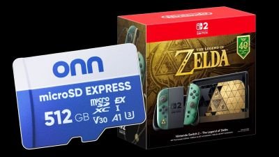 Walmart Has a 512GB Nintendo Switch 2 Memory Card for Just $75 With Hidden Coupon, 256GB for $37