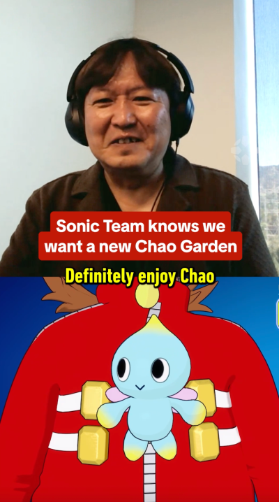 Sonic Team's Takashi Iizuka Knows We Want A New Chao Garden