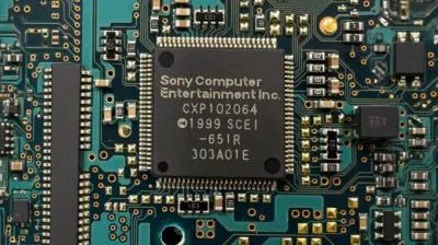 Chip de segurança do PS2 Fat é extraído após 4 anos de trabalho; CXP102064 MechaCon dos primeiros modelos deixa de ser uma “caixa-preta”