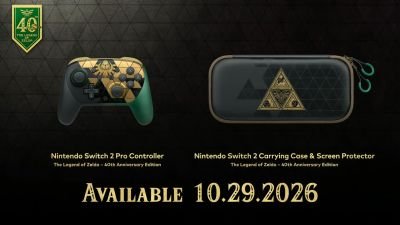 Alô, Nintendistas! Começou a pré-venda dos itens Edição Limitada de 40 anos The Legend Of Zelda