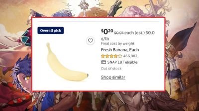 Fire Emblem: Fortune’s Weave Fans Cause Online Banana Shortage At Walmart