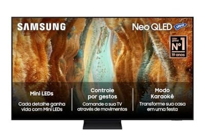 Imagem de cinema em casa: veja uma seleção de TVs Neo QLED Samsung em promoção na Amazon