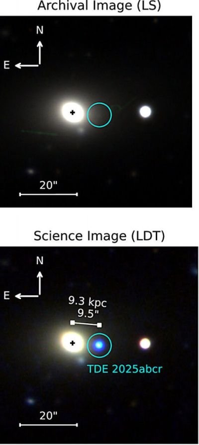 Astrônomos revelam buraco negro gigante vagando fora de sua galáxia