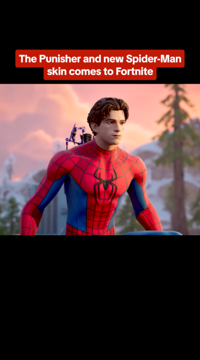 The Punisher and New Spider-Man Suit Arrive In Fortnite