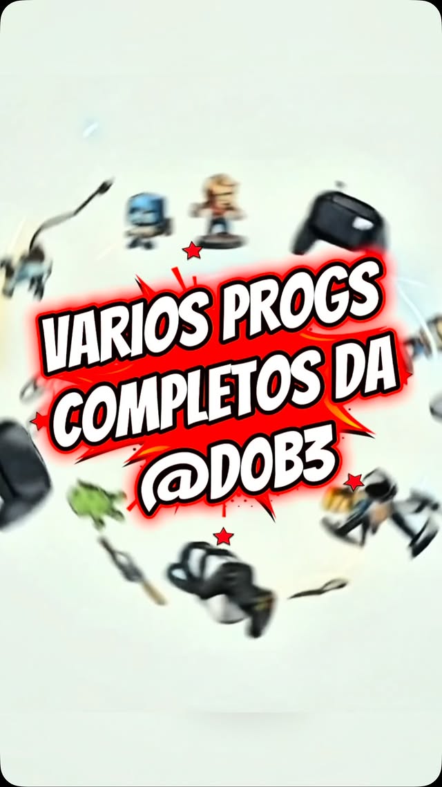 Vários programas completos da @dobe